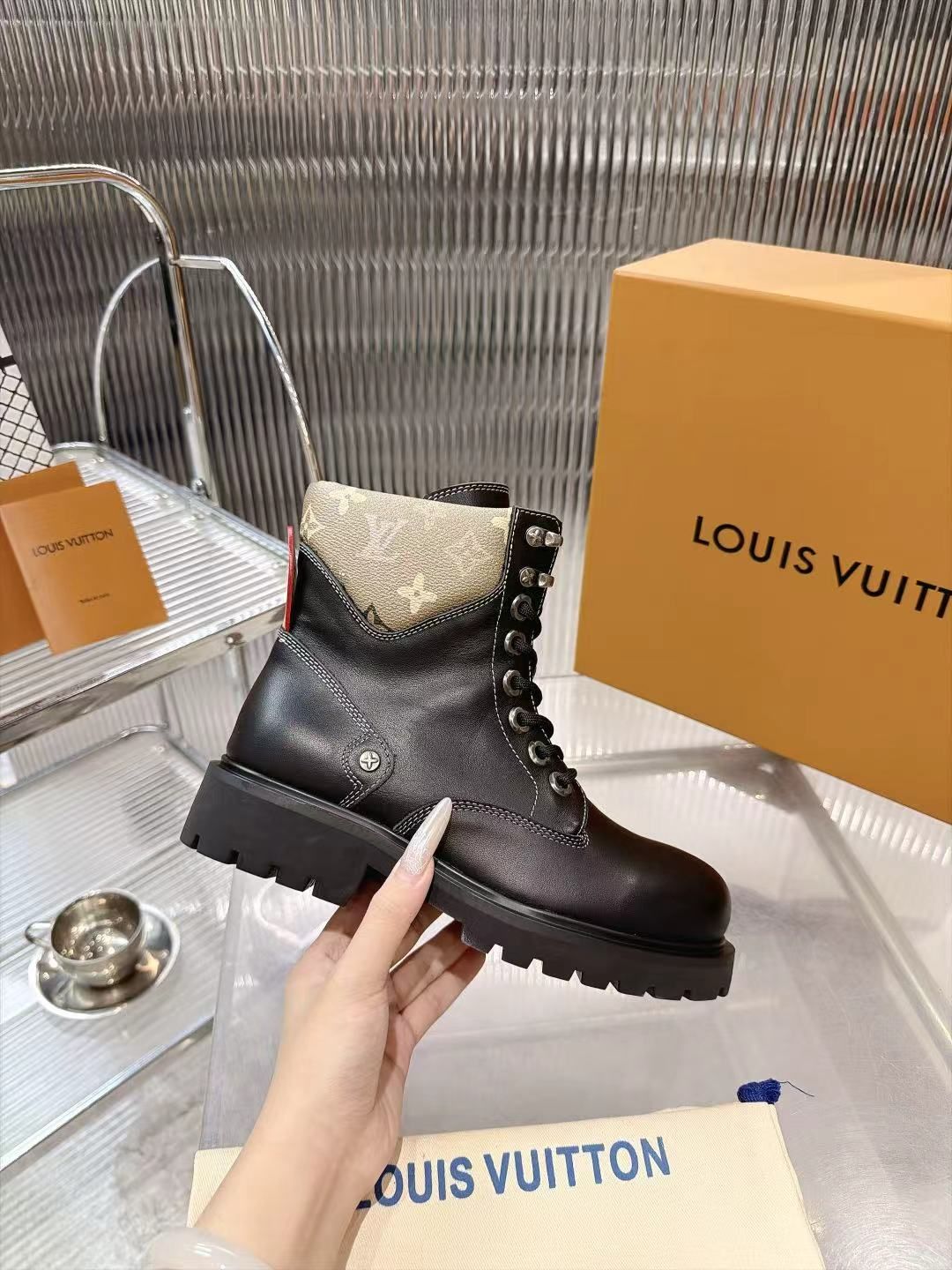 LV Squad Lace-Up Ankle Boot LV Squad Lace-Up Ankle Boot