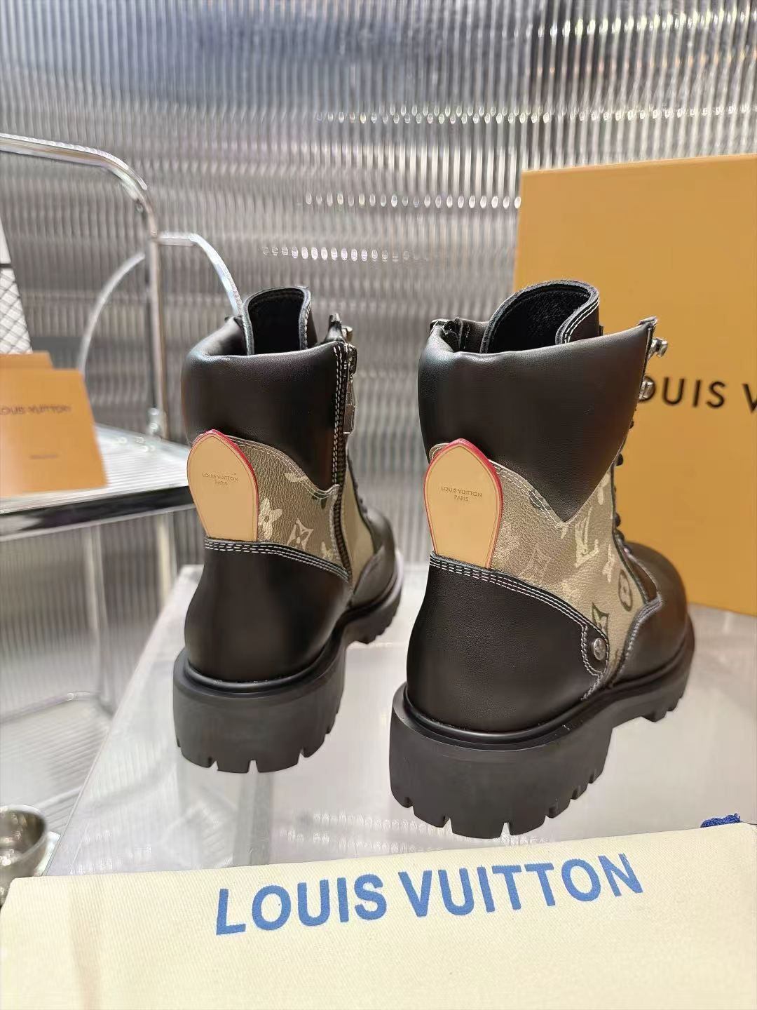 LV Squad Lace-Up Ankle Boot 01 LV Squad Lace-Up Ankle Boot 01